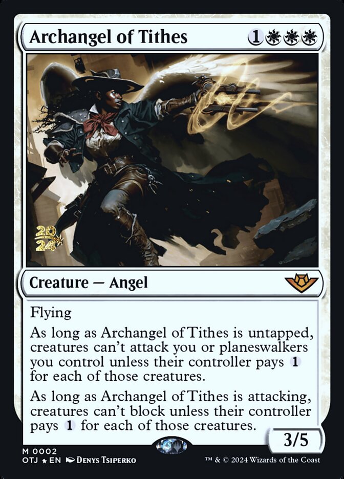 Archangel of Tithes - MTG Card versions