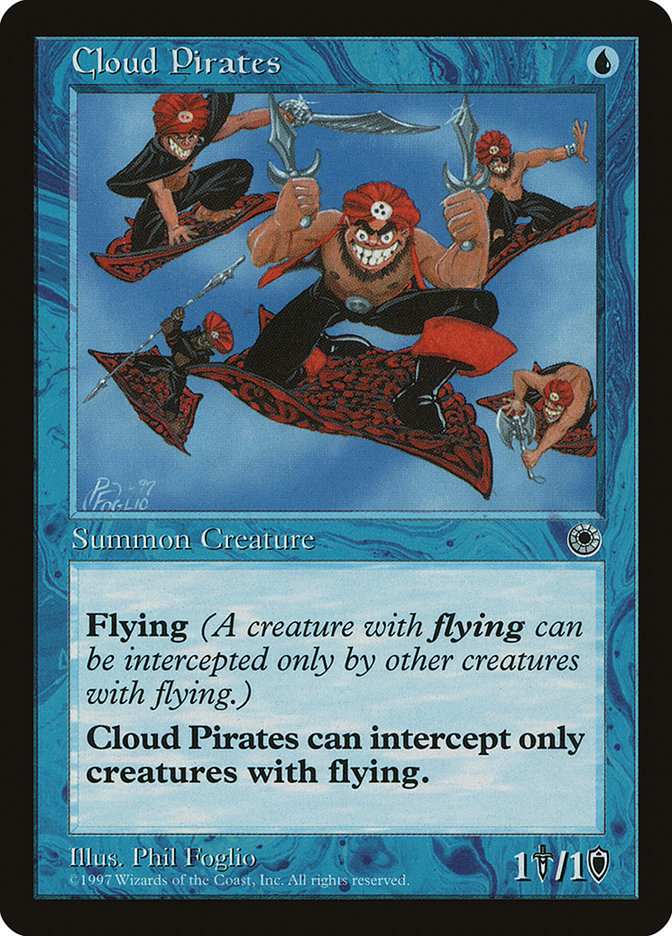 Cloud Pirates - MTG Card versions