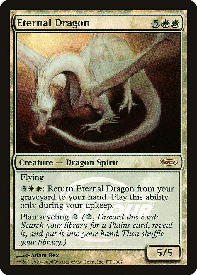 Eternal Dragon - MTG Card versions