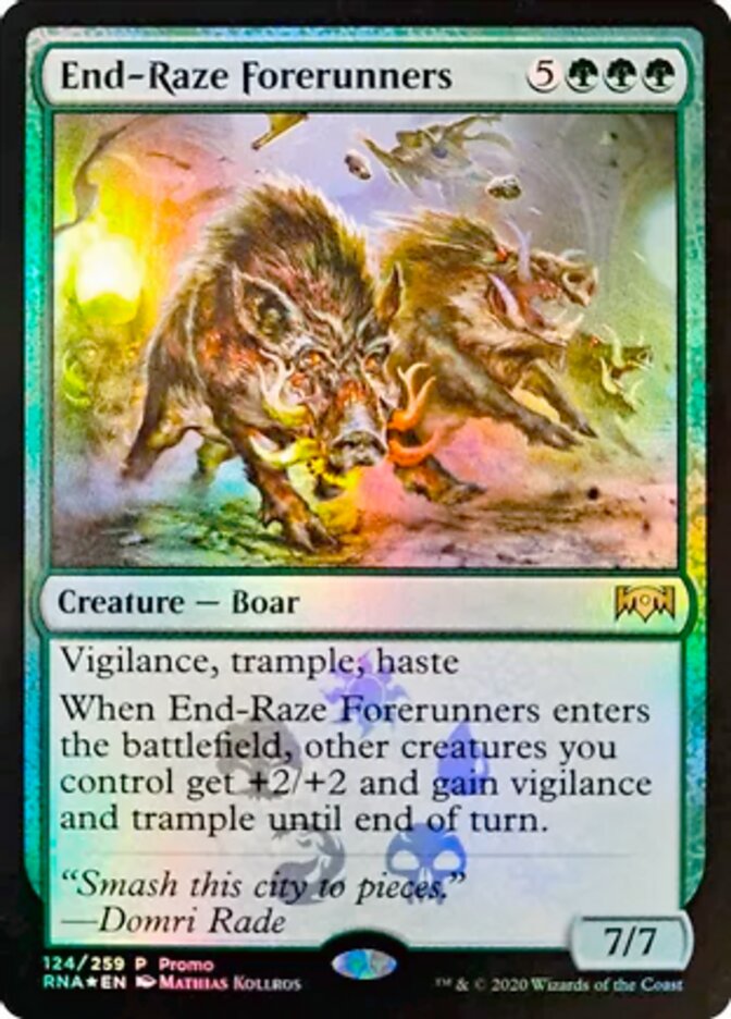 End-Raze Forerunners - Resale Promos (PRES)