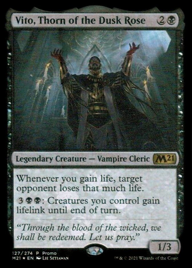 Vito, Thorn of the Dusk Rose - Resale Promos (PRES)