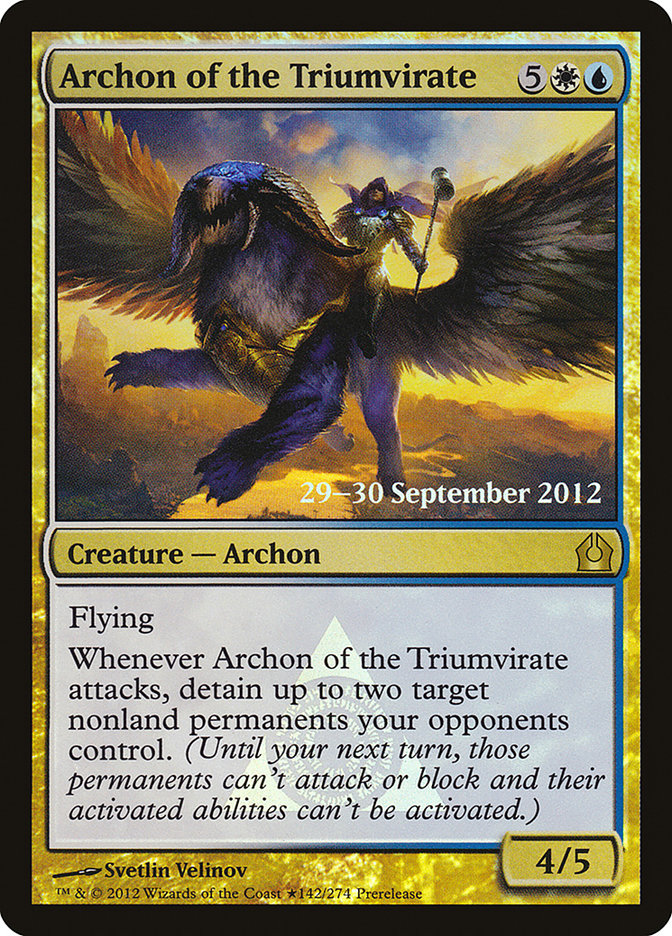 Archon of the Triumvirate - MTG Card versions