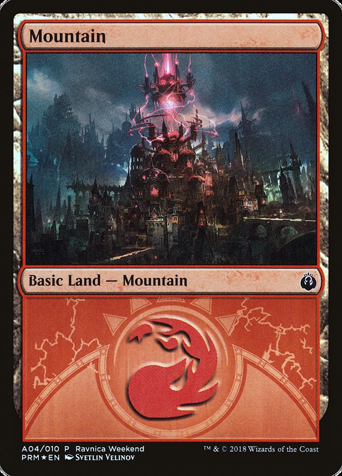Mountain - MTG Card versions