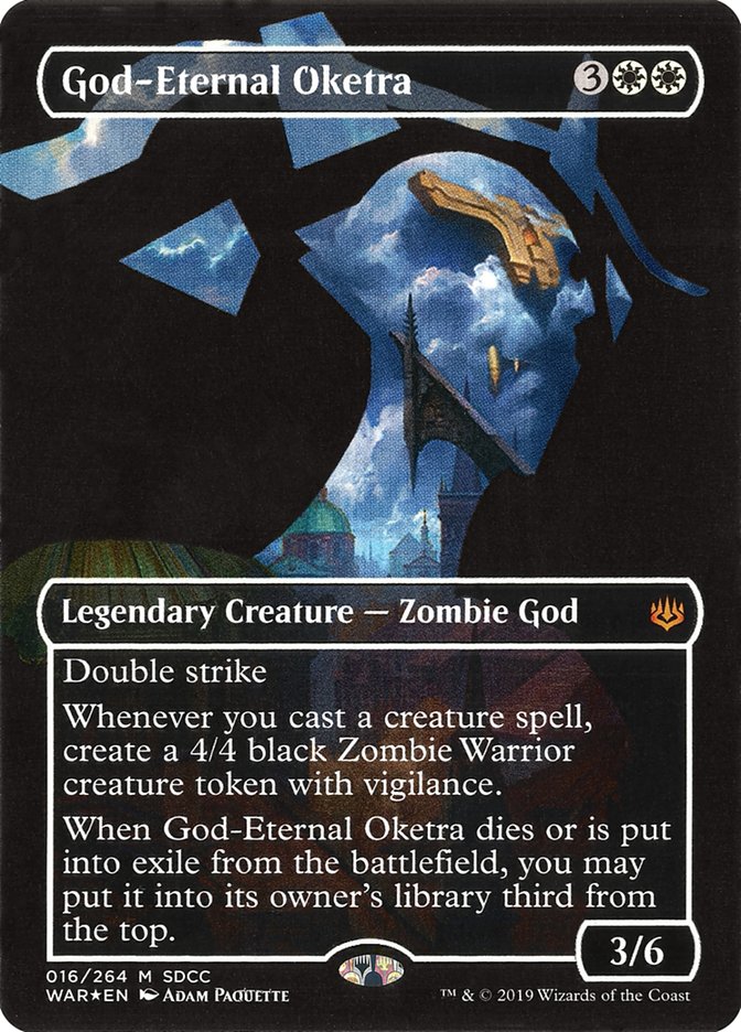 God-Eternal Oketra - MTG Card versions