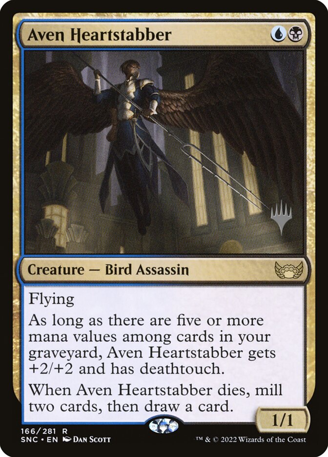 Aven Heartstabber - Streets of New Capenna Promos (PSNC)