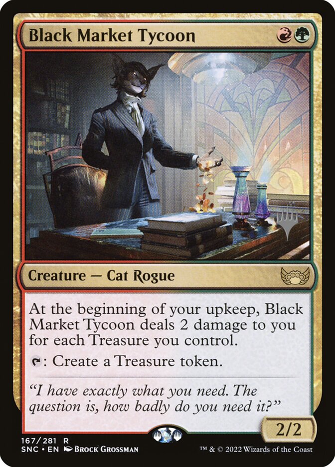Black Market Tycoon - Streets of New Capenna Promos (PSNC)
