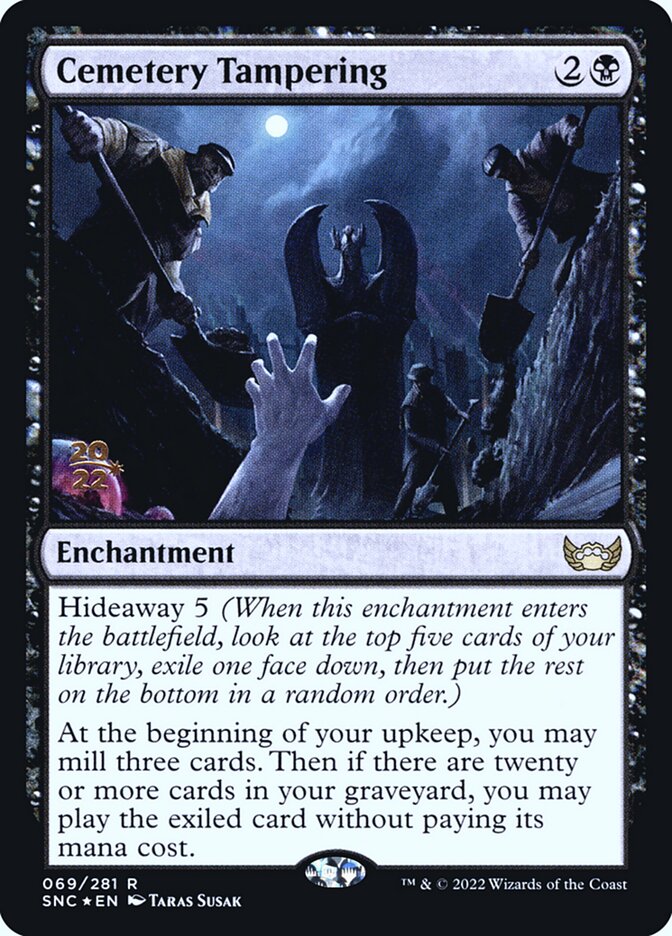 Cemetery Tampering - Streets of New Capenna Promos (PSNC)