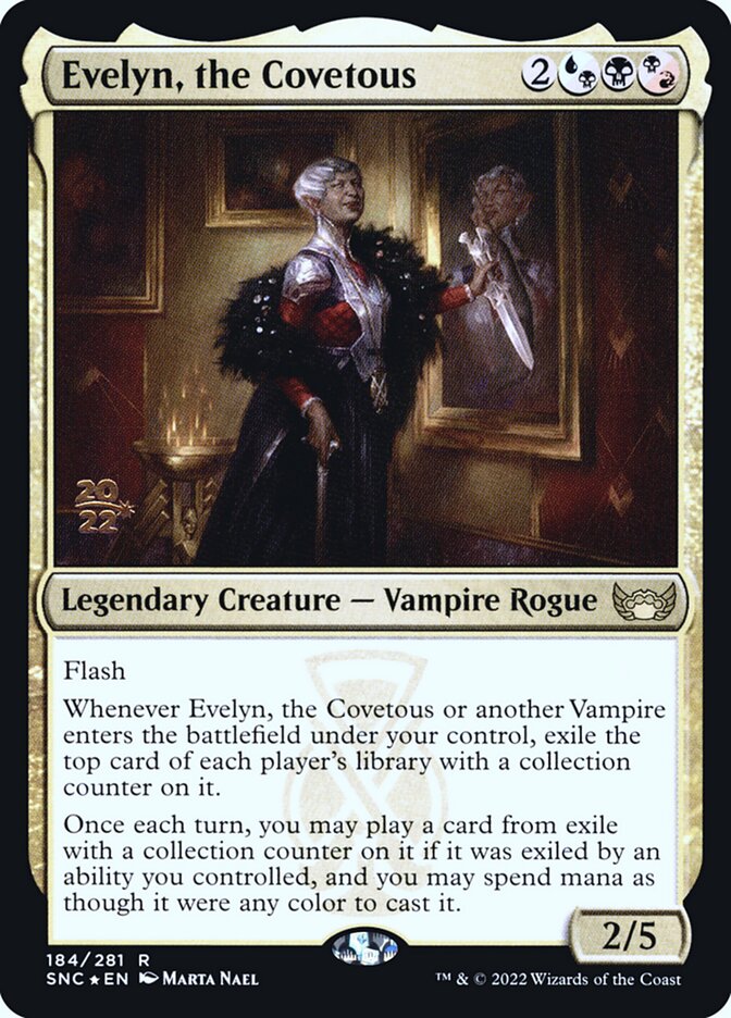 Evelyn, the Covetous - Streets of New Capenna Promos (PSNC)