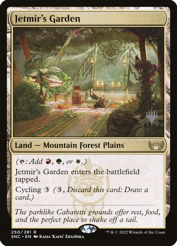 Jetmir's Garden - Streets of New Capenna Promos (PSNC)