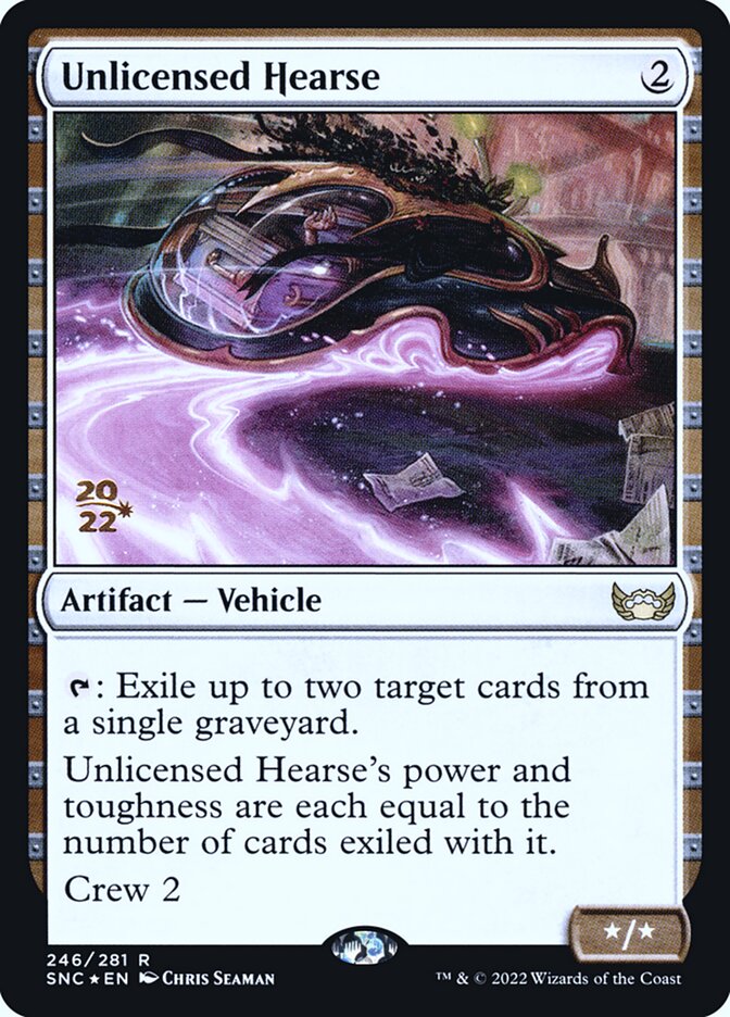 Unlicensed Hearse - Streets of New Capenna Promos (PSNC)