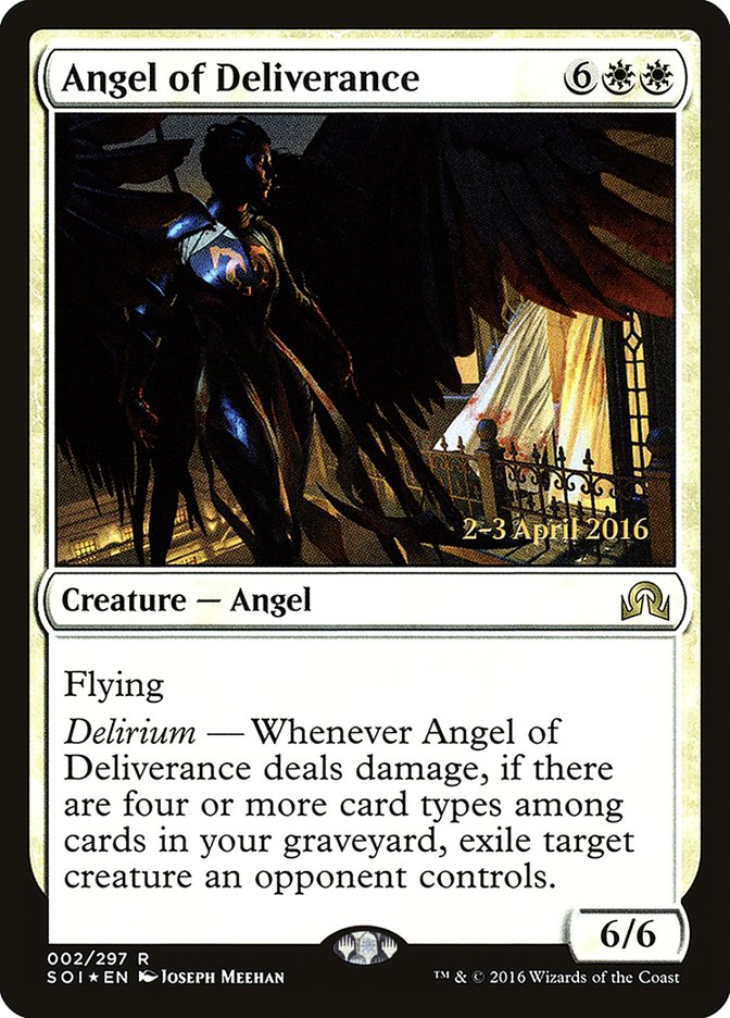 Angel of Deliverance - MTG Card versions