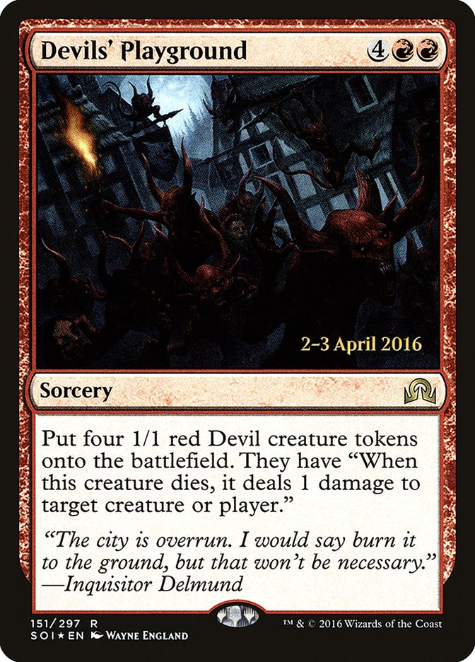 Devils' Playground - Shadows over Innistrad Promos (PSOI)