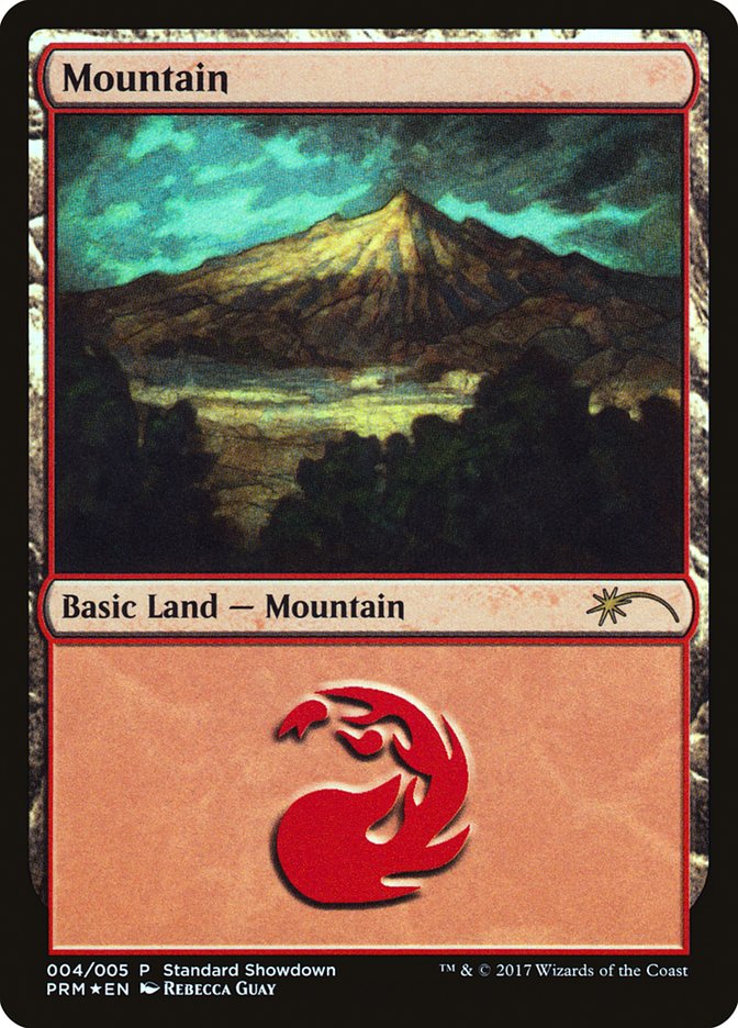 Mountain - MTG Card versions