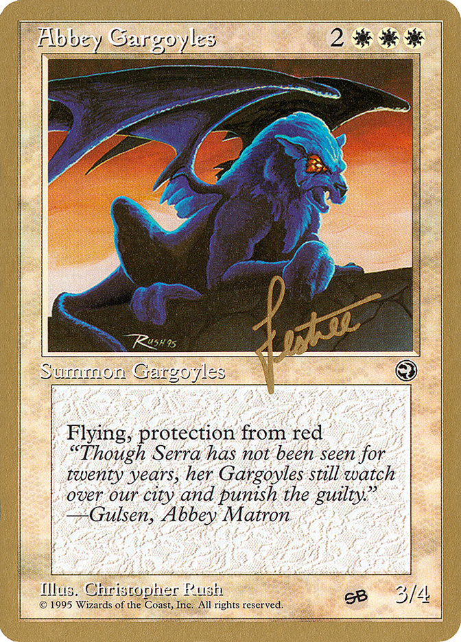 Abbey Gargoyles - MTG Card versions
