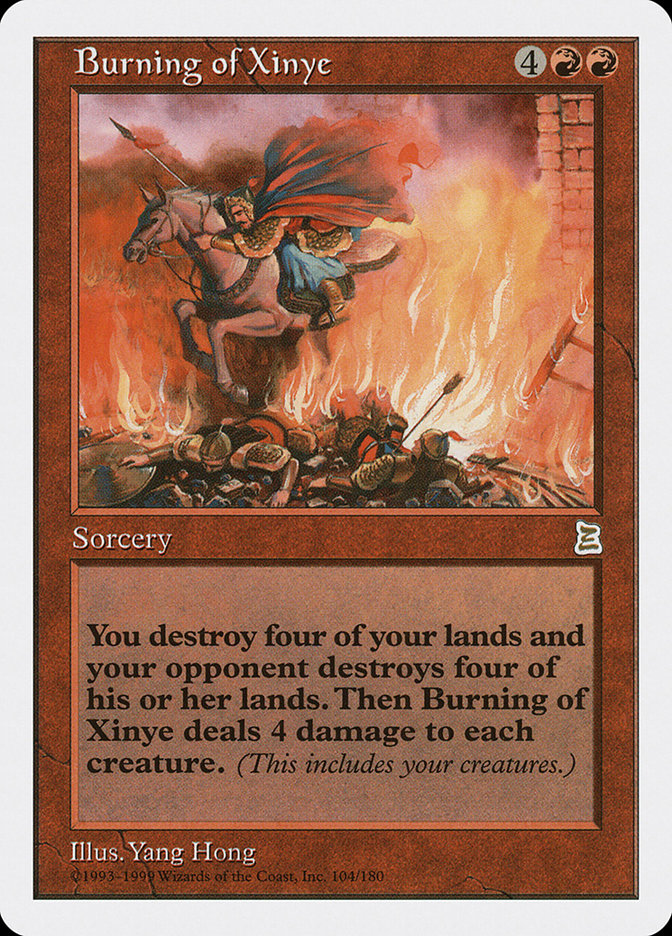 Burning of Xinye - Portal Three Kingdoms (PTK)