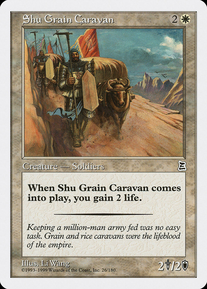 Shu Grain Caravan - Portal Three Kingdoms