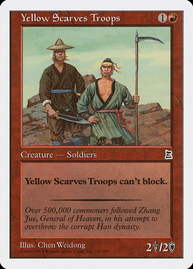 Yellow Scarves Troops - Portal Three Kingdoms