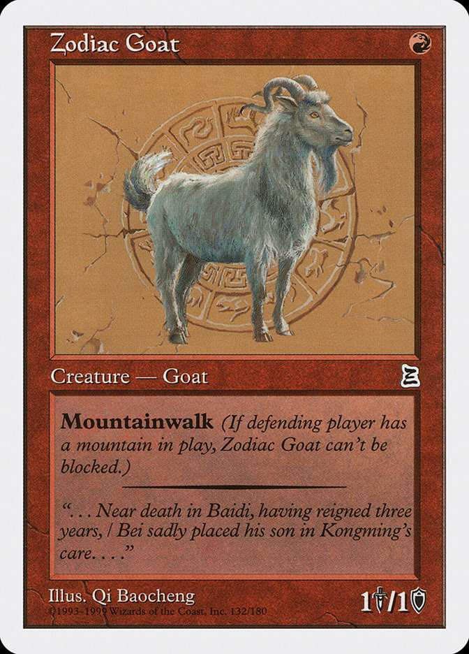 Zodiac Goat - Portal Three Kingdoms (PTK)