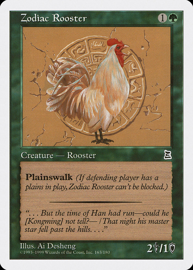 Zodiac Rooster - Portal Three Kingdoms (PTK)
