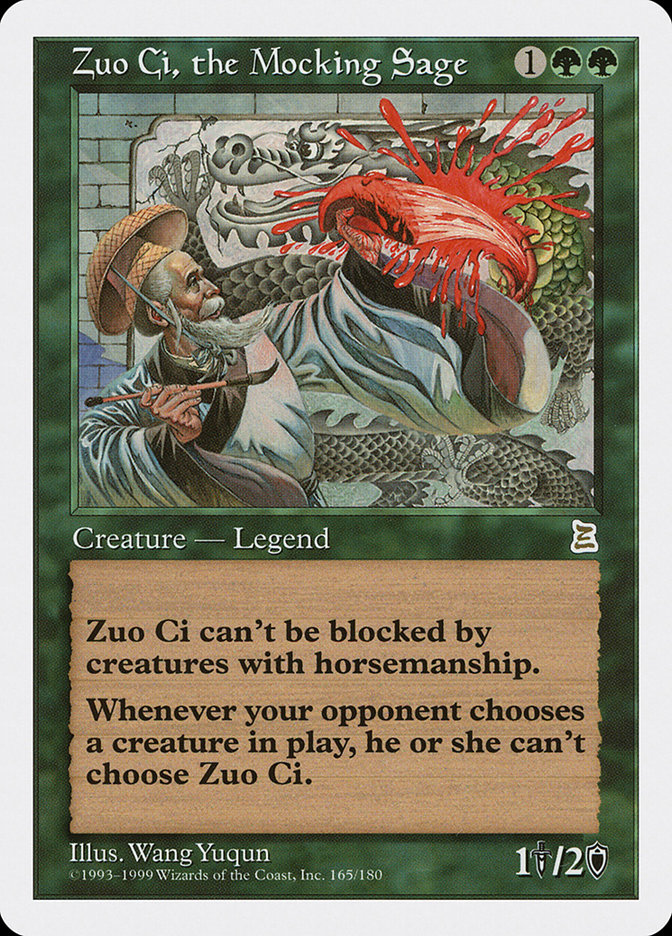 Zuo Ci, the Mocking Sage - Portal Three Kingdoms (PTK)