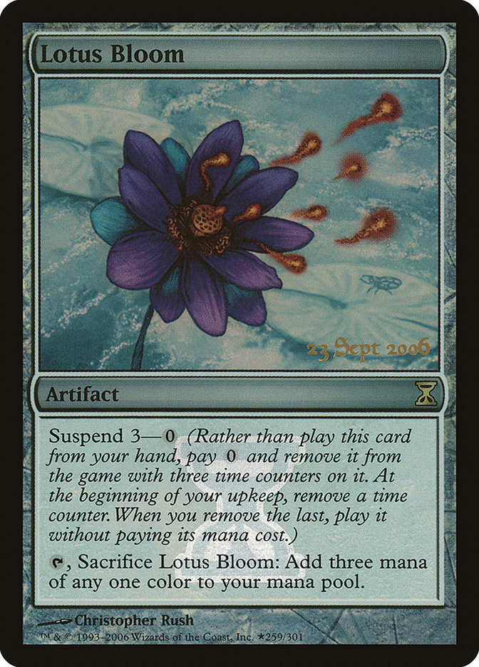 Lotus Bloom - MTG Card versions