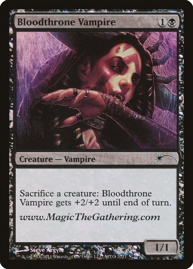 Bloodthrone Vampire - MTG Card versions