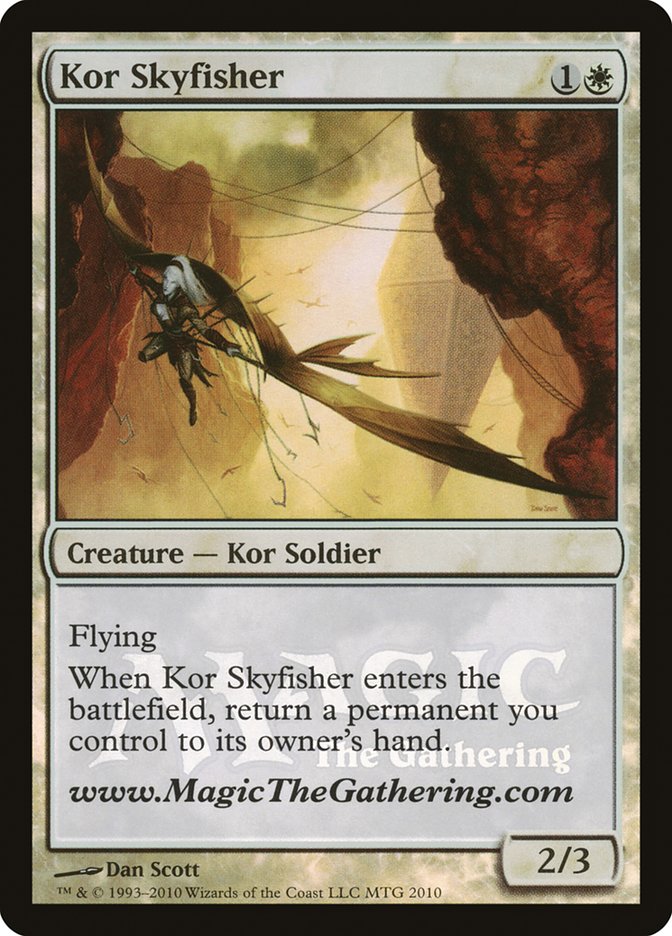 Kor Skyfisher - MTG Card versions