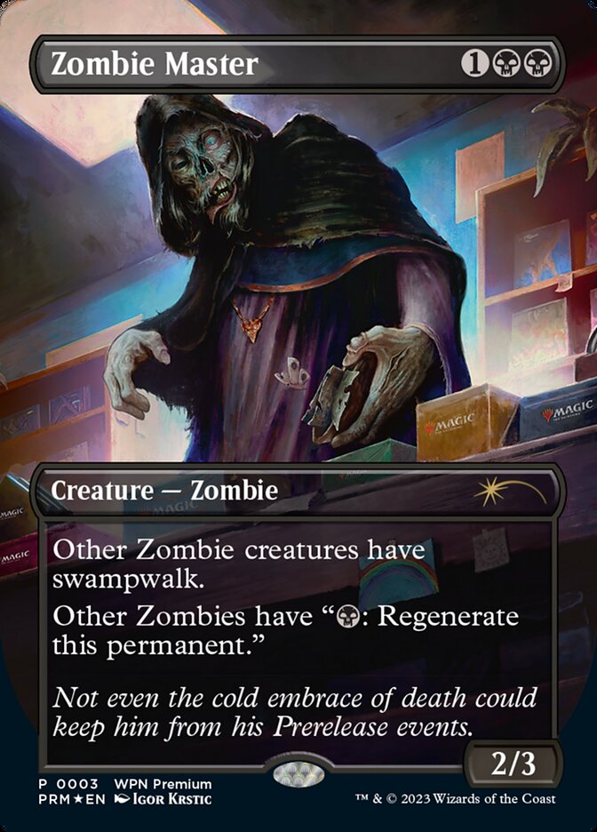 Zombie Master - MTG Card versions