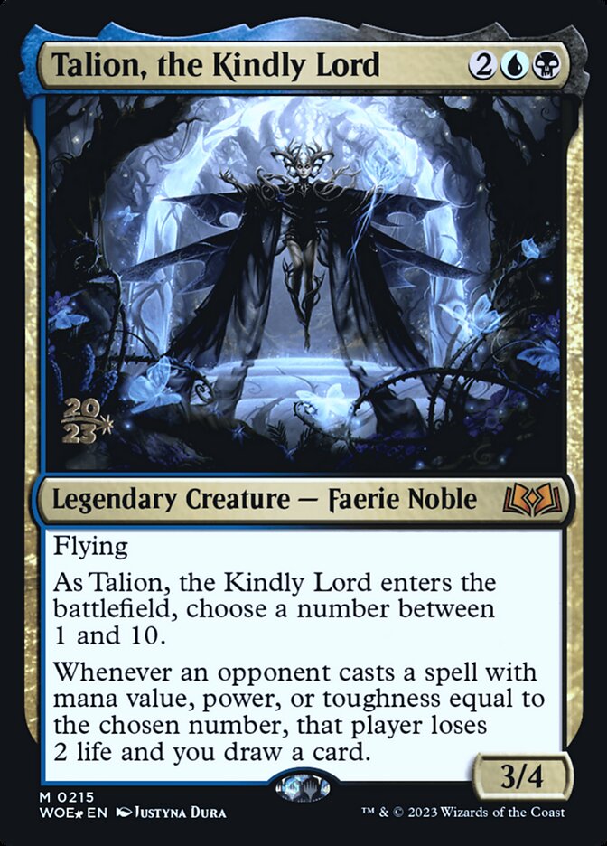 Talion, the Kindly Lord - Wilds of Eldraine Promos (PWOE)