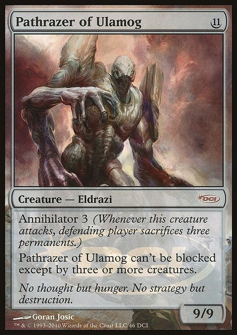 Pathrazer of Ulamog - MTG Card versions