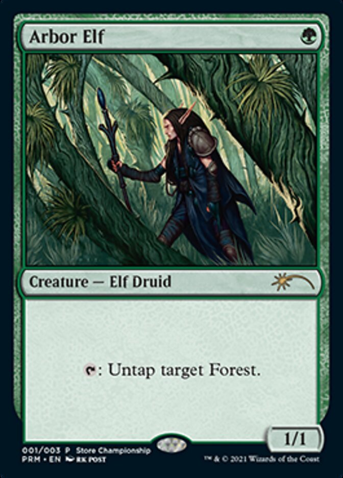 Arbor Elf - MTG Card versions