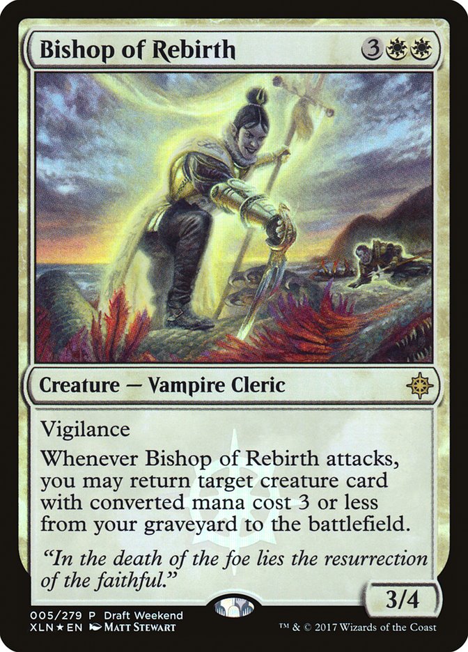Bishop of Rebirth - MTG Card versions