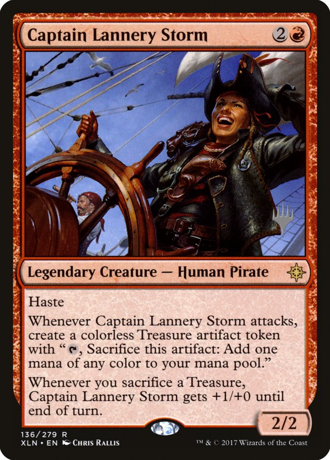 Captain Lannery Storm - Ixalan Promos (PXLN)
