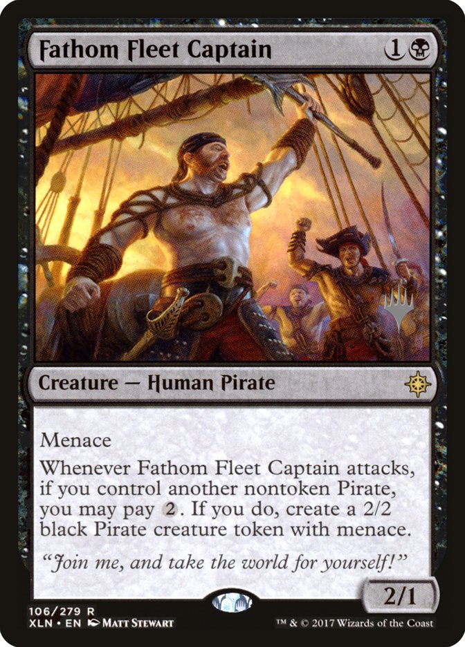 Fathom Fleet Captain - Ixalan Promos (PXLN)