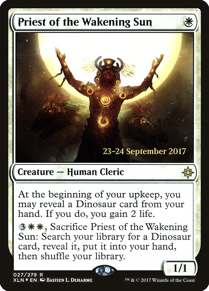 Priest of the Wakening Sun - Ixalan Promos (PXLN)