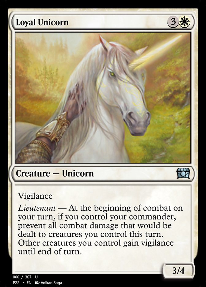 Loyal Unicorn - Treasure Chest (PZ2)