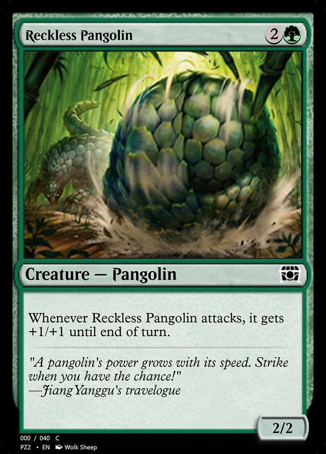 Reckless Pangolin - Treasure Chest (PZ2)