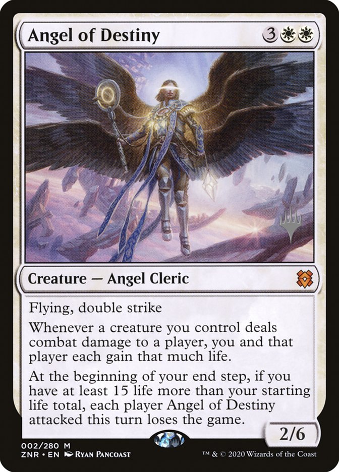 Angel of Destiny - MTG Card versions