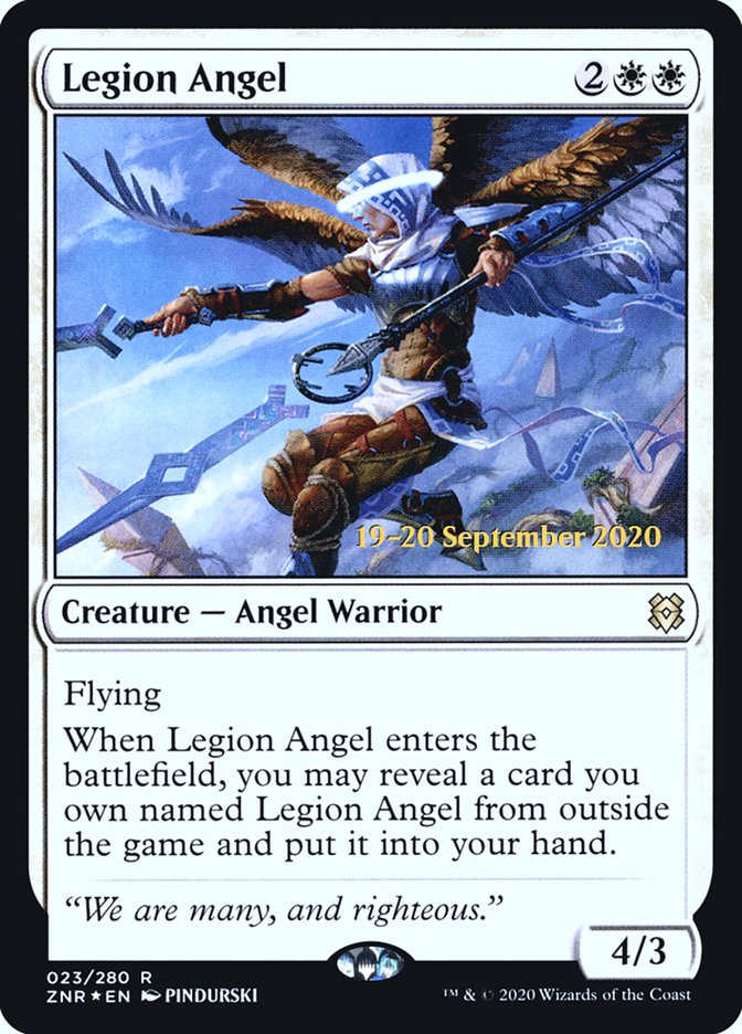 Legion Angel - Zendikar Rising Promos (PZNR)