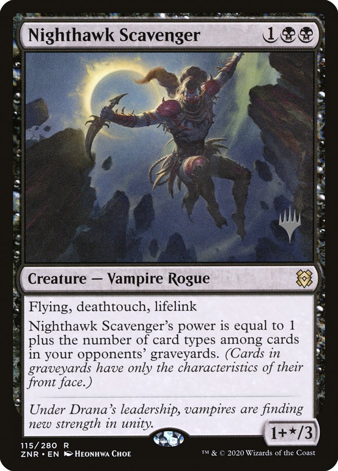 Nighthawk Scavenger - Zendikar Rising Promos (PZNR)
