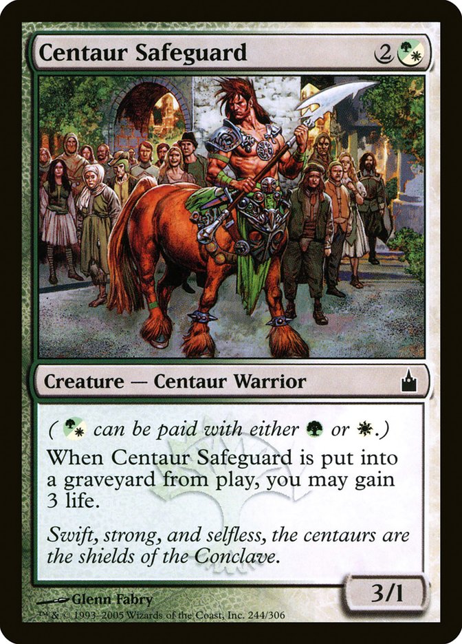 Centaur Safeguard - Ravnica: City of Guilds