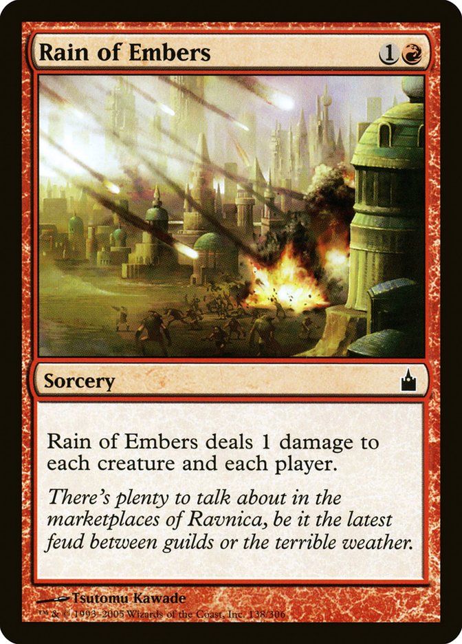 Rain of Embers - Ravnica: City of Guilds