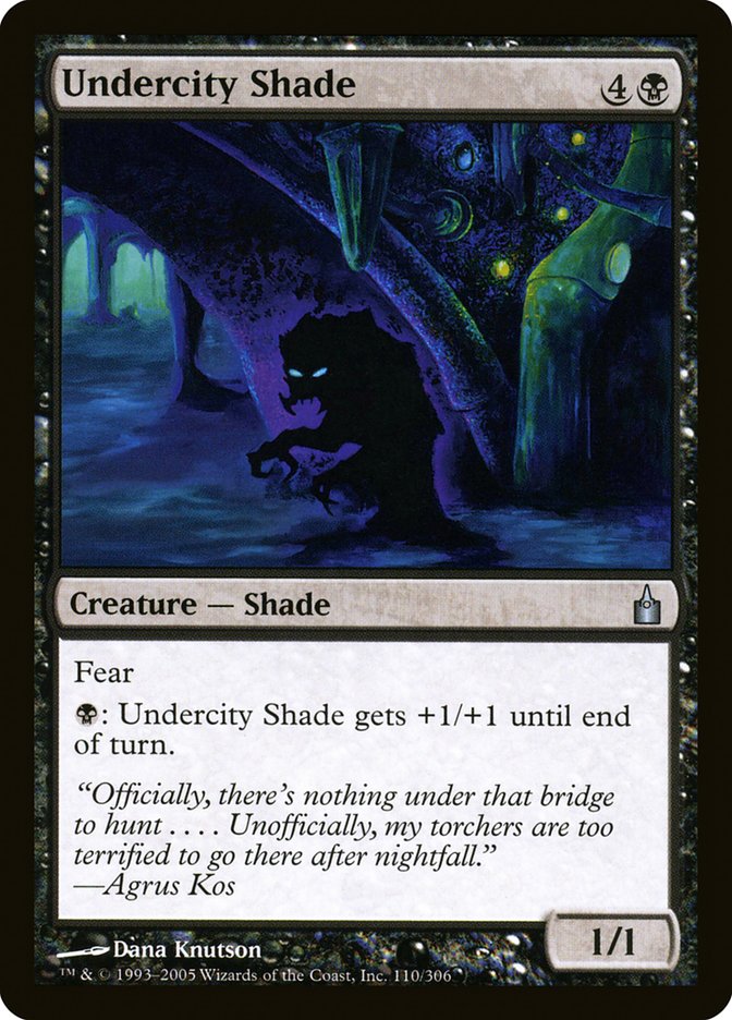 Undercity Shade - Ravnica: City of Guilds