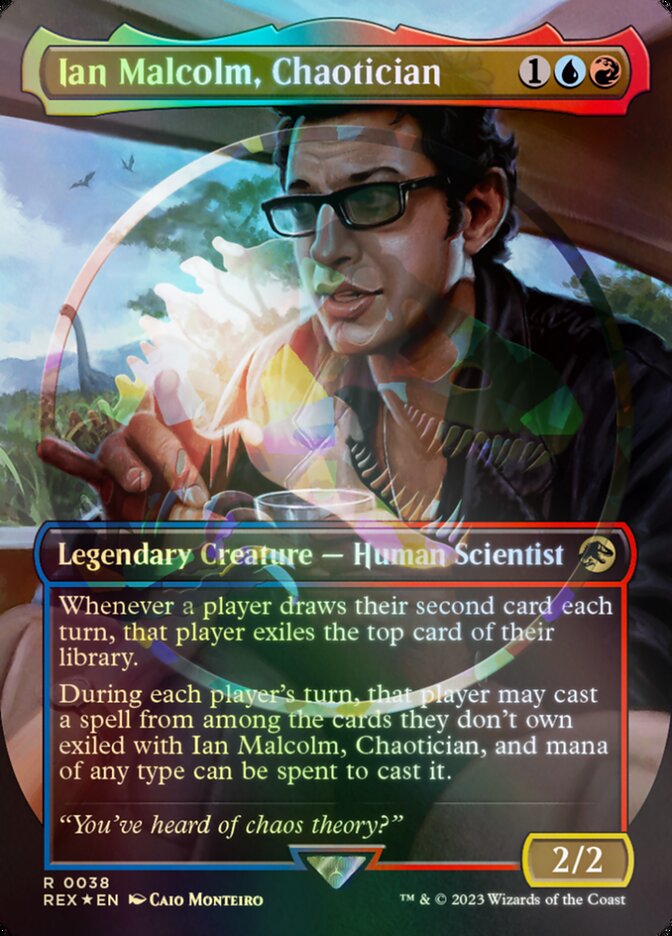 Ian Malcolm, Chaotician - Jurassic World Collection (REX)