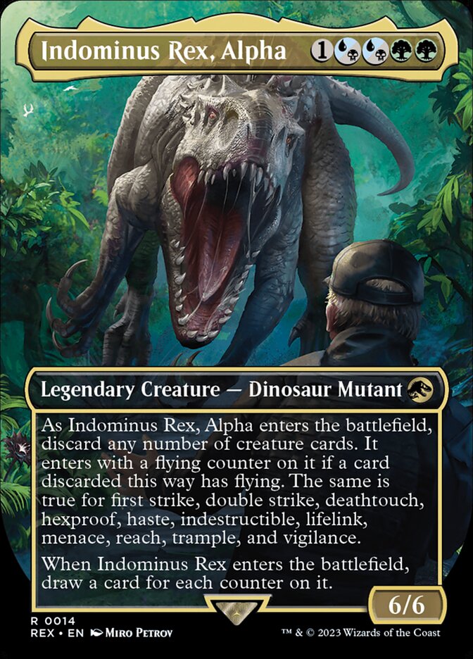 Indominus Rex, alfa - Jurassic World Collection (REX)
