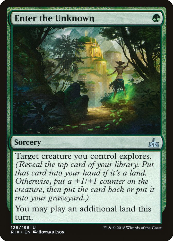 Enter the Unknown - Rivals of Ixalan