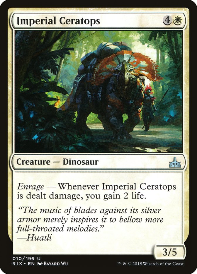 Ceratops imperial - Rivals of Ixalan