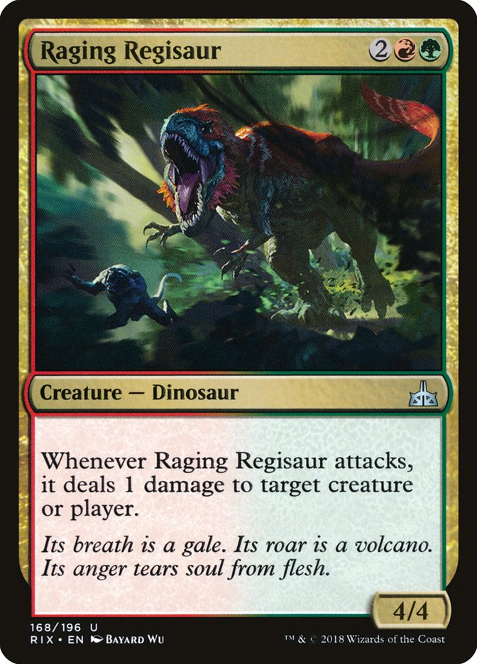 Raging Regisaur - Rivals of Ixalan (RIX)