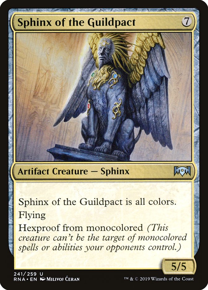 Sphinx of the Guildpact - Ravnica Allegiance (RNA)