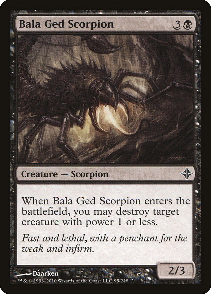 Bala Ged Scorpion - Rise of the Eldrazi (ROE)